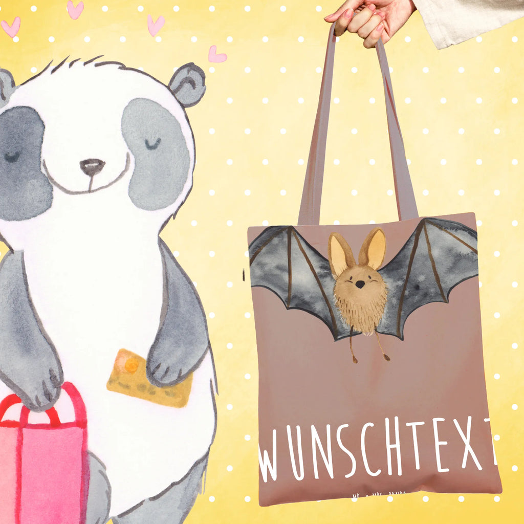 Personalisierte Foto Tragetasche Fledermaus Flügel Personalisierte Foto Tragetasche, Tiermotive, Gute Laune, lustige Sprüche, Tiere