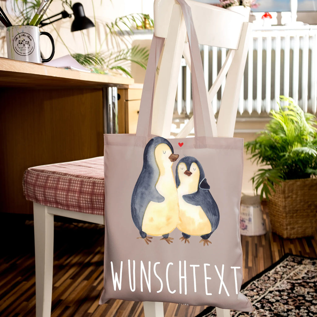 Personalisierte Foto Tragetasche Pinguin umarmen Personalisierte Foto Tragetasche, Pinguin, Hochzeit, Hochzeitsgeschenk, Verlobung, Jahrestag, Liebesbeweis, Liebespaar, Hochzeitstag, Liebesgeschenk, Liebe