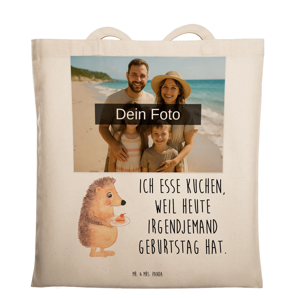 Personalisierte Foto Tragetasche Igel Kuchenstück Personalisierte Foto Tragetasche, Tiermotive, Gute Laune, lustige Sprüche, Tiere, Igel, Essen Spruch, Kuchen, Backen Geschenk, Kuchen backen, Einladung Party, Geburtstagskuchen, Torte