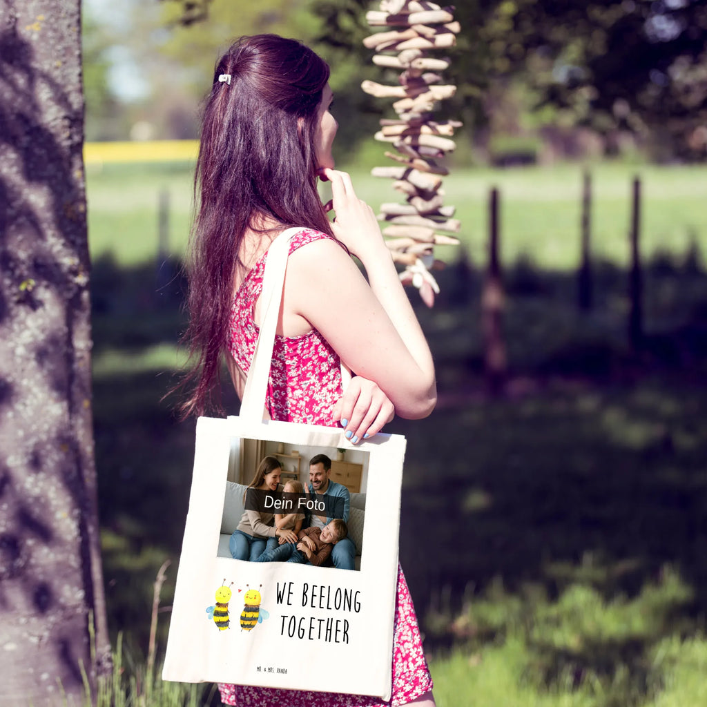 Personalisierte Foto Tragetasche Biene Verliebt Personalisierte Foto Tragetasche, Biene, Wespe, Hummel