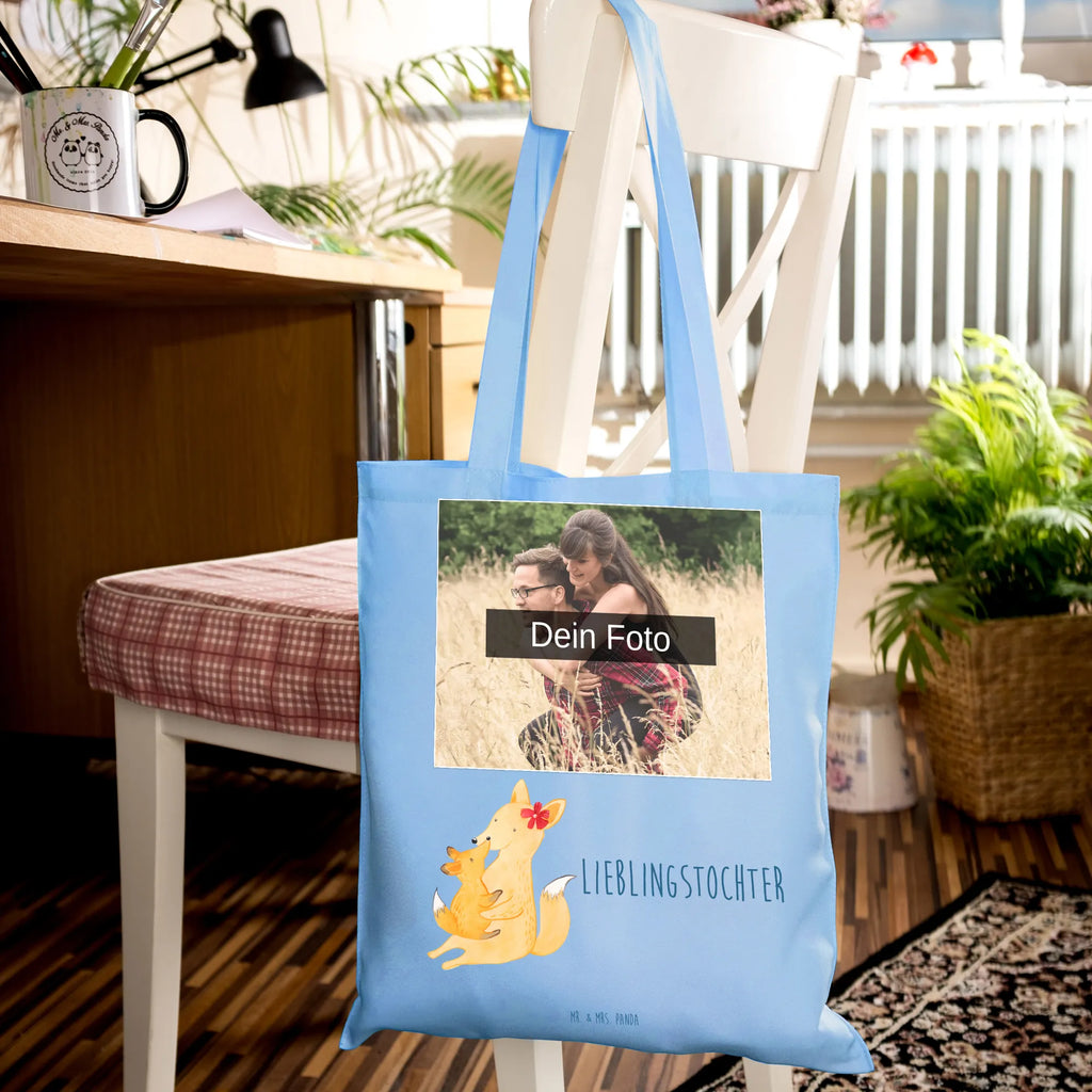 Personalisierte Foto Tragetasche Fuchs Mama Personalisierte Foto Tragetasche, Familie, Vatertag, Muttertag, Bruder, Schwester, Mama, Papa, Oma, Opa, Mutter, Tochter, Lieblingstochter, Beste Tochter, Geschenk