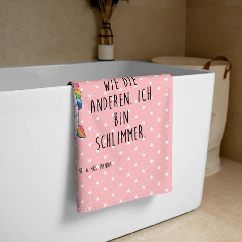 Foto XL ręcznik Jednorożec serce Jednorożec, jednorożce, dekoracje jednorożca, jednorożec