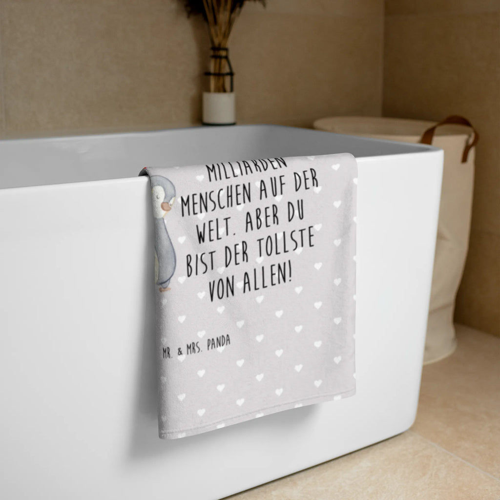 Photo XL Towel penguins Cuddle Love, Loving, Two, Together, Marriage, Engagement, Proposal of marriage, Love gift, gift for her, gift for him, anniversary gift, Valentine&#39;s Day Gift for Women Love Gift Anniversary Wedding Anniversary Party Favor Gift for Girlfriend Gift for Partner Boyfriend Gift Token of Love for Men for Husband