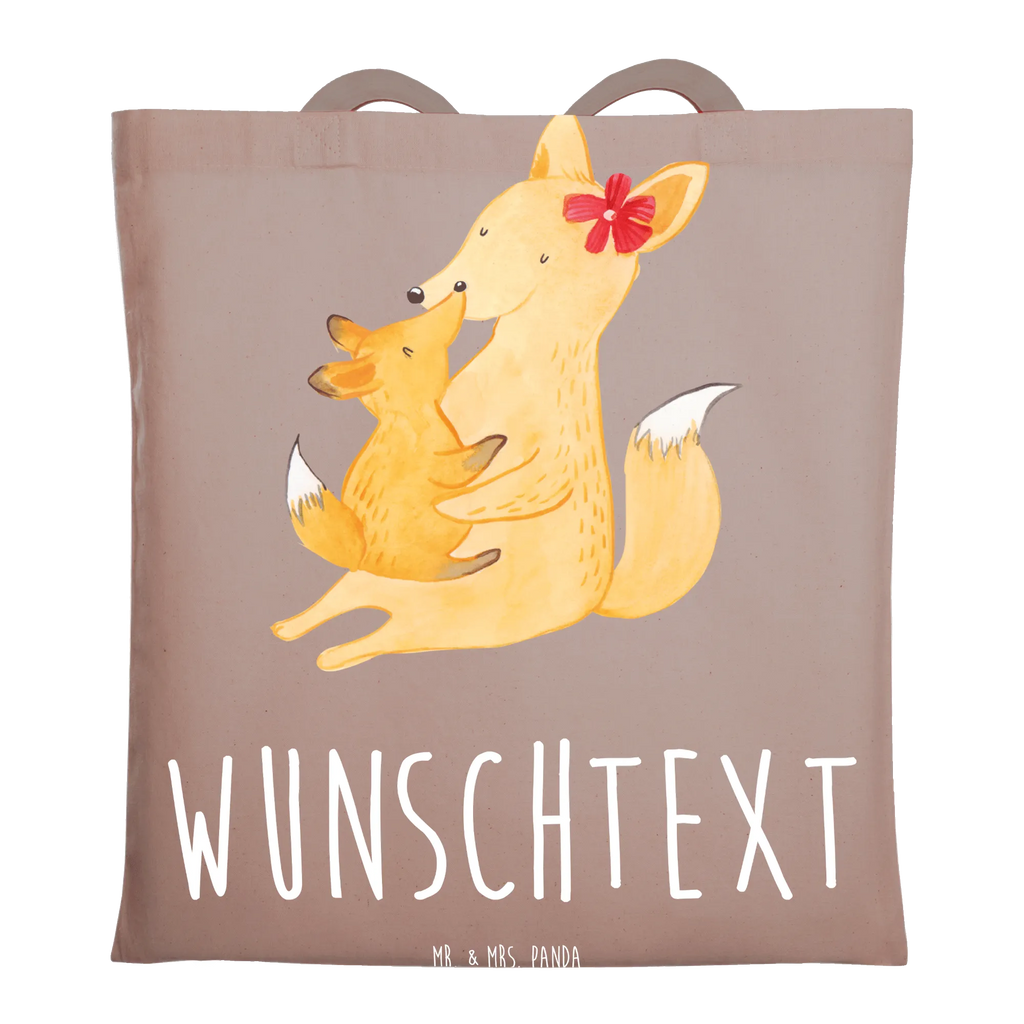 Personalisierte Foto Tragetasche Fuchs Mama Personalisierte Foto Tragetasche, Familie, Vatertag, Muttertag, Bruder, Schwester, Mama, Papa, Oma, Opa, Mutter, Tochter, Lieblingstochter, Beste Tochter, Geschenk