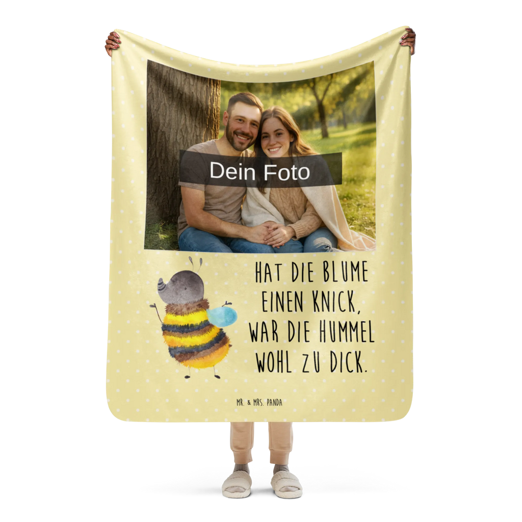 Sherpa Photo Cuddle Blanket bumblebee fluffy Foto Kuscheldecke, Tiermotive, Gute Laune, lustige Sprüche, Tiere, Biene, Hummel, Natur, Blume, Flauschig