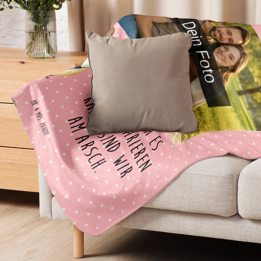 Sherpa Photo Cuddle Blanket If Daddy can't fix it, we're screwed. Foto Kuscheldecke, Familie, Vatertag, Muttertag, Bruder, Schwester, Mama, Papa, Oma, Opa, Vater, Bester Papa der Welt, Geschenk Papa