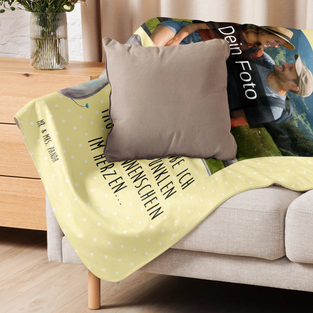 Sherpa Photo Cuddle Blanket elephant bee small animals, cute, funny, cute animal motives, hand drawn, small world, funny sayings, good mood, happy, gifts, gift ideas, special gifts, animal lover, card, love saying, bee, elephant, marriage proposal, proof of love, wedding gift, love gift, anniversary, love