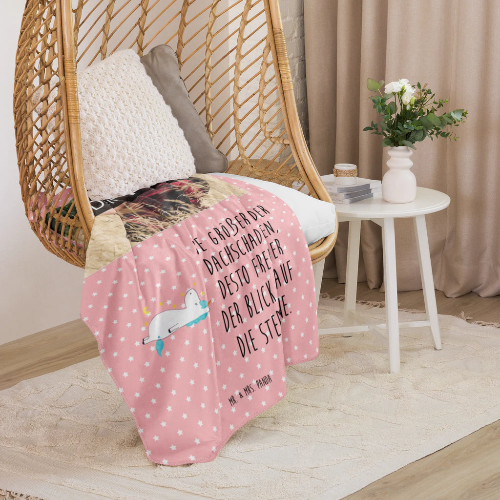 Sherpa Photo Cuddle Blanket unicorn starry sky Foto Kuscheldecke, Einhorn, Einhörner, Einhorn Deko, Unicorn, Dachschaden, Verrückt, Sterne, Sternenhimmel