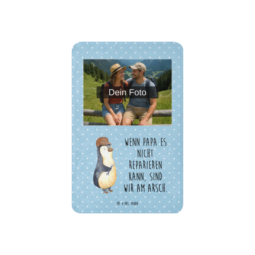 Sherpa Photo Cuddle Blanket If Daddy can't fix it, we're screwed. Foto Kuscheldecke, Familie, Vatertag, Muttertag, Bruder, Schwester, Mama, Papa, Oma, Opa, Vater, Bester Papa der Welt, Geschenk Papa