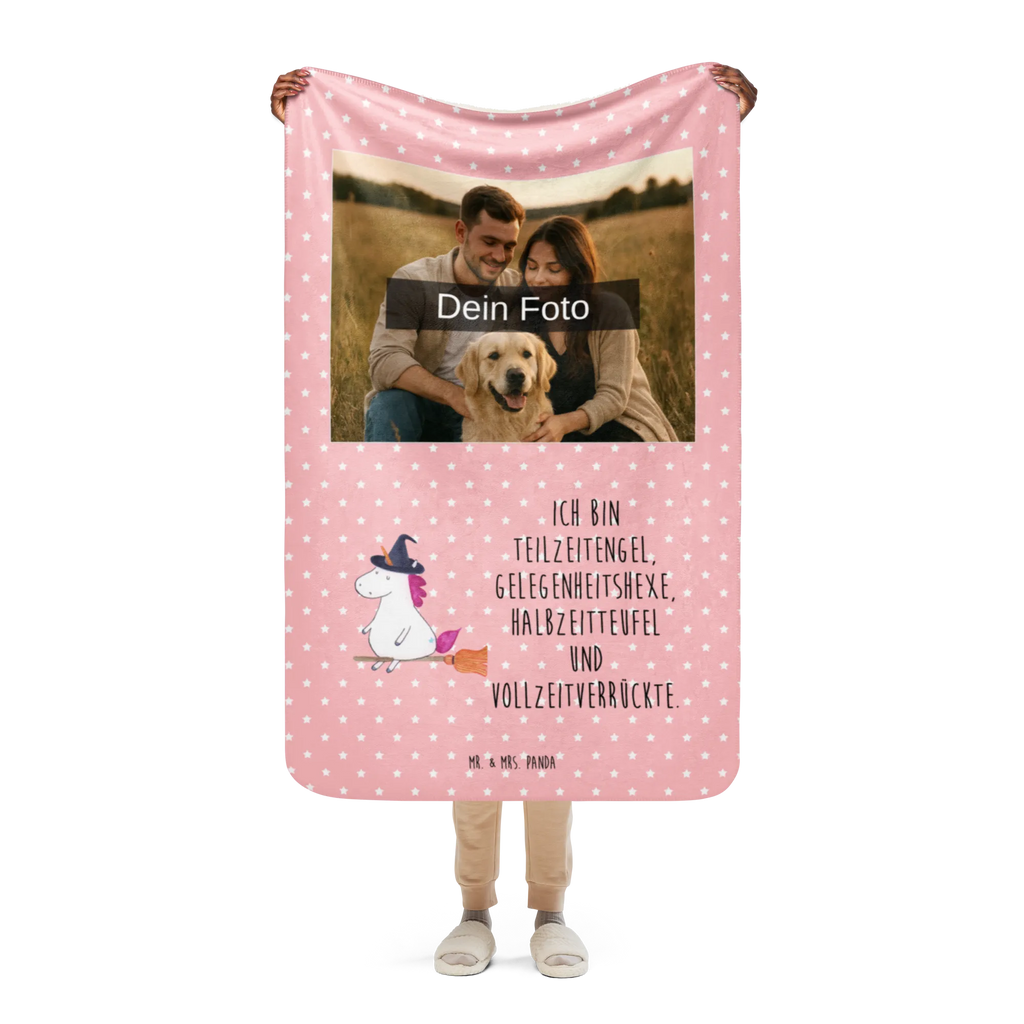 Sherpa Photo Cuddle Blanket unicorn Witch Foto Kuscheldecke, Einhorn, Einhörner, Einhorn Deko, Unicorn, Freundin, Zicke, Engel, Leben, Ehefrau, Hexe, Frau, Verrückte, Teufel