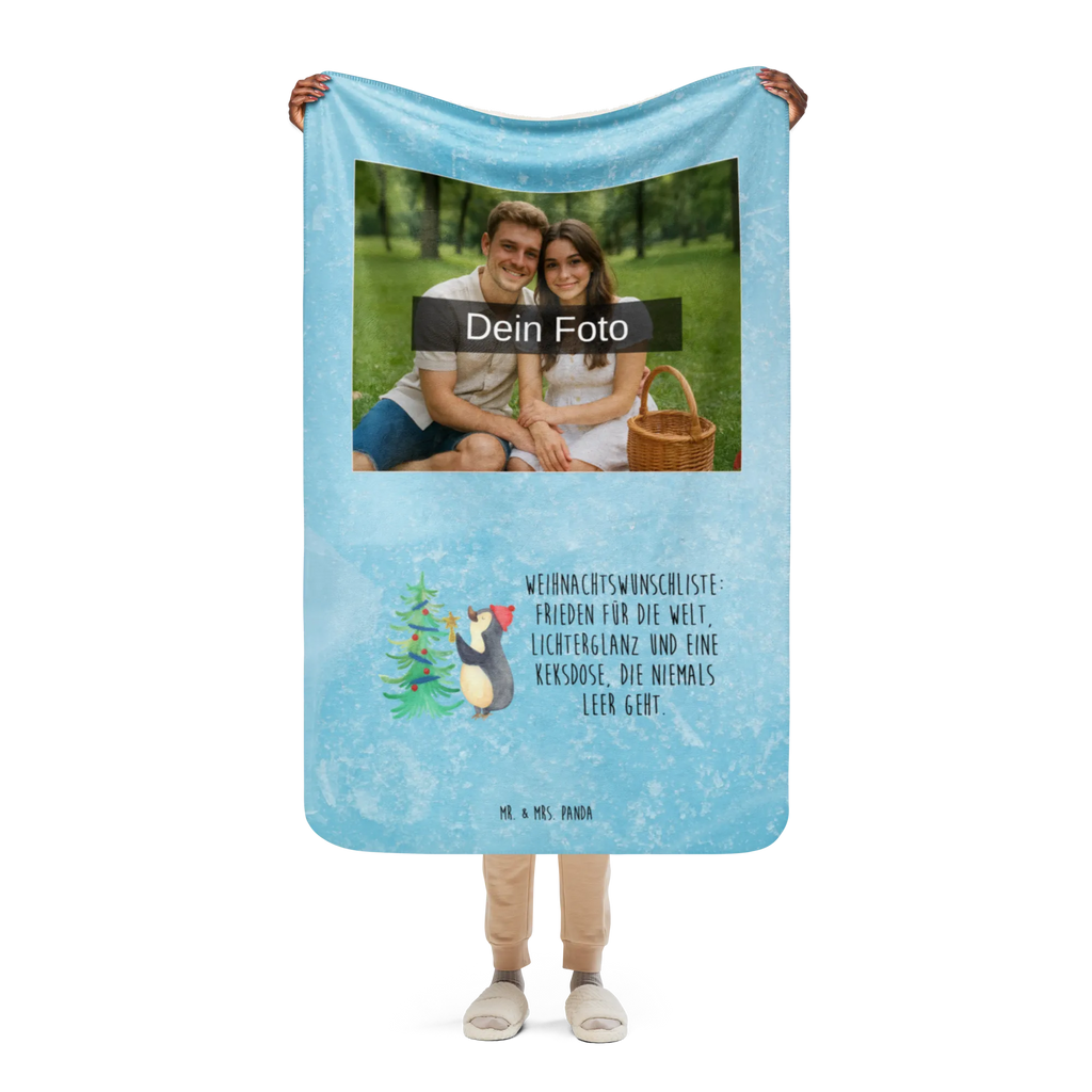 Sherpa Fotokoc Pingwin choinka Zima, Boże Narodzenie, dekoracje świąteczne, Mikołaj, Adwent, Wigilia, zimowy motyw