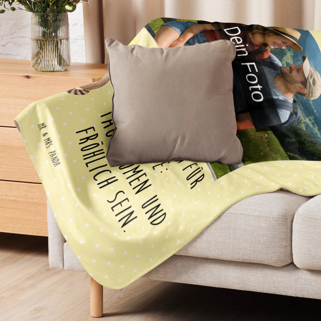 Sherpa Photo Cuddle Blanket Raccoon small animals, cute, funny, cute animal motives, hand drawn, small world, funny sayings, good mood, happy, gifts, gift ideas, special gifts, animal lover, card, wash, plan, raccoon, daydreaming, soap bubbles