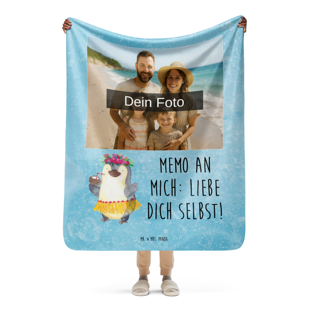 Sherpa Photo Cuddle Blanket Penguin coconut Penguin, North Pole, Winter, Penguins, coconut, Hawaii, penguins, vacation, aloha