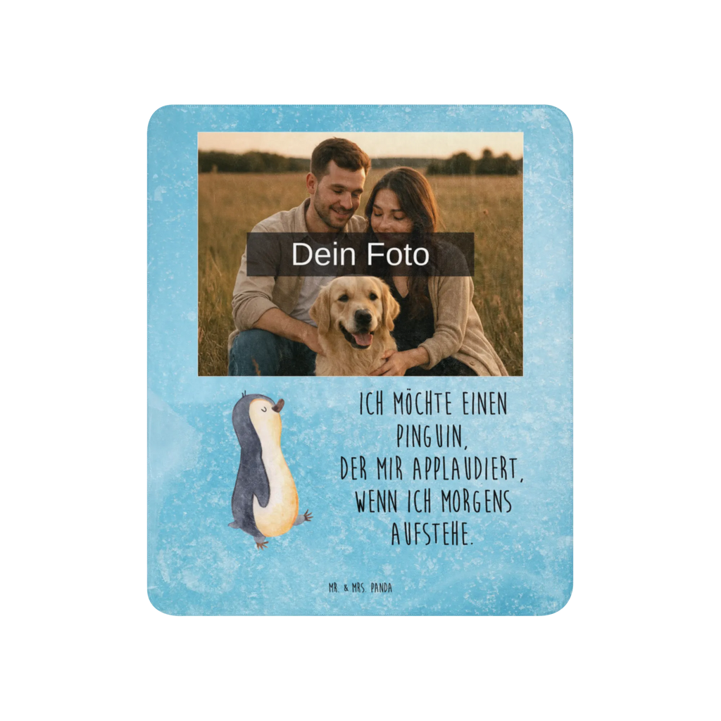 Sherpa Photo Cuddle Blanket Penguin march Foto Kuscheldecke, Pinguin, Schwester, Pinguine, Familie, Frühaufsteher, Langschläfer, Bruder