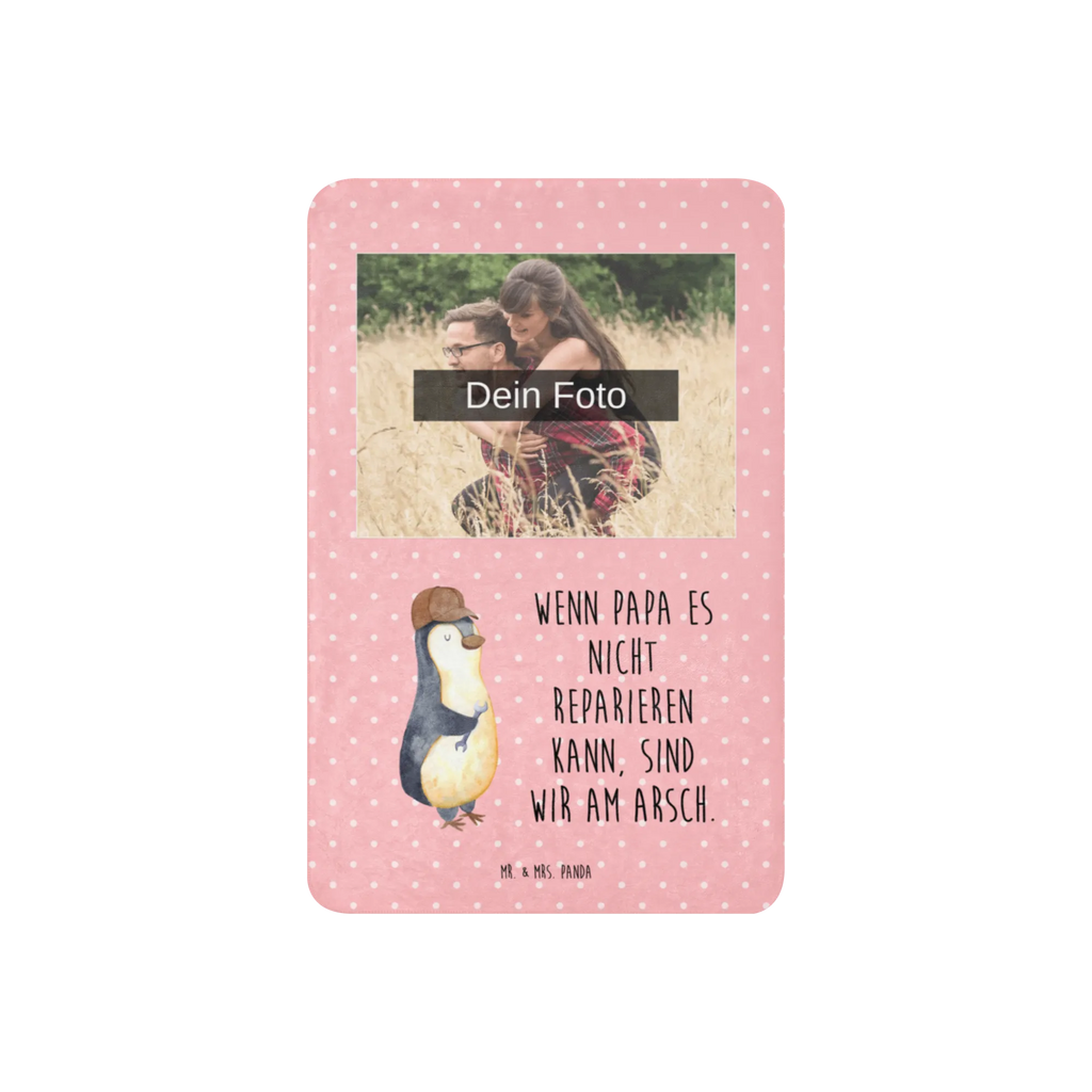 Sherpa Photo Cuddle Blanket If Daddy can't fix it, we're screwed. Foto Kuscheldecke, Familie, Vatertag, Muttertag, Bruder, Schwester, Mama, Papa, Oma, Opa, Vater, Bester Papa der Welt, Geschenk Papa