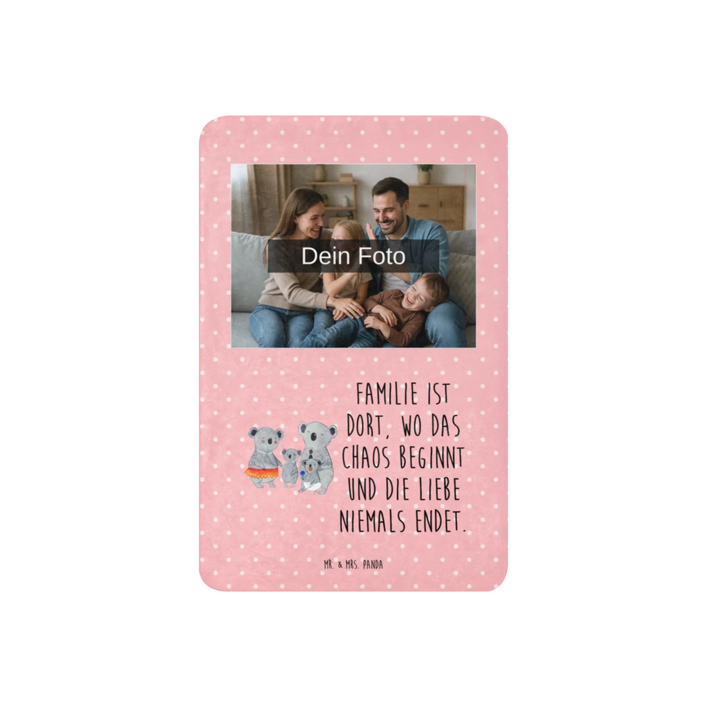 Sherpa Photo Cuddle Blanket Koala Family Foto Kuscheldecke, Familie, Vatertag, Muttertag, Bruder, Schwester, Mama, Papa, Oma, Opa, Koalas, Familienleben, Family, Kinder, Geschwister, Koala