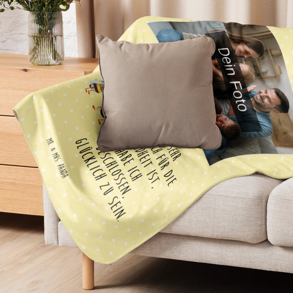 Sherpa Photo Cuddle Blanket bumblebees shamrock Foto Kuscheldecke, Tiermotive, Gute Laune, lustige Sprüche, Tiere, Spruch positiv, Biene Deko, Spruch schön, Spruch fröhlich, Hummel, glücklich werden, glücklich sein, Biene