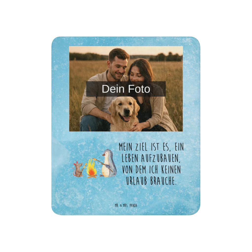 Sherpa Photo Cuddle Blanket Penguin campfire Foto Kuscheldecke, Pinguin, Motivation, Leben, Lebensspruch, Lagerfeuer, Job, Neustart, grillen, Feuer, Lebensmotivation, Marshmallows, Liebe, Arbeit, Pinguine, Büroalltag, Maus, Büro