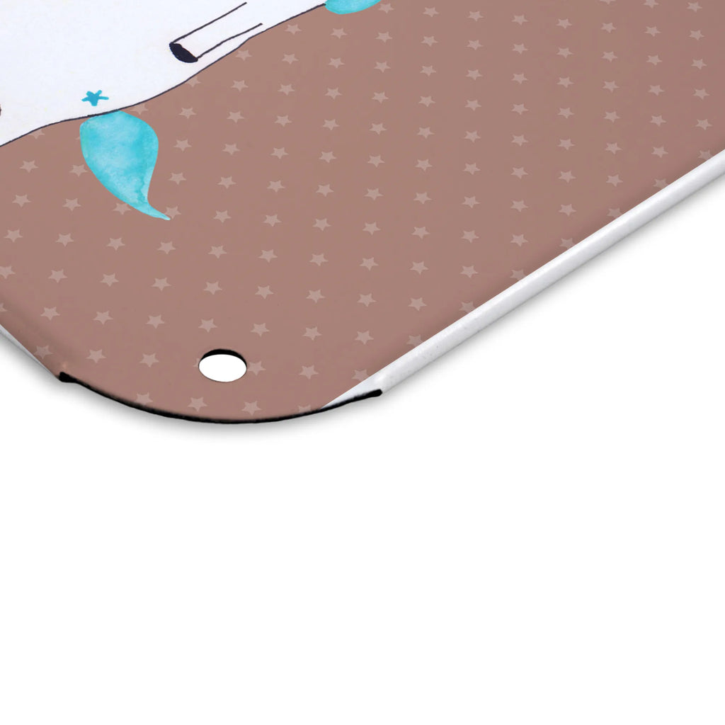 Spersonalizowany metalowy szyld ze zdjęciem Jednorożec gwiaździste niebo Jednorożec, jednorożce, dekoracje jednorożca, jednorożec