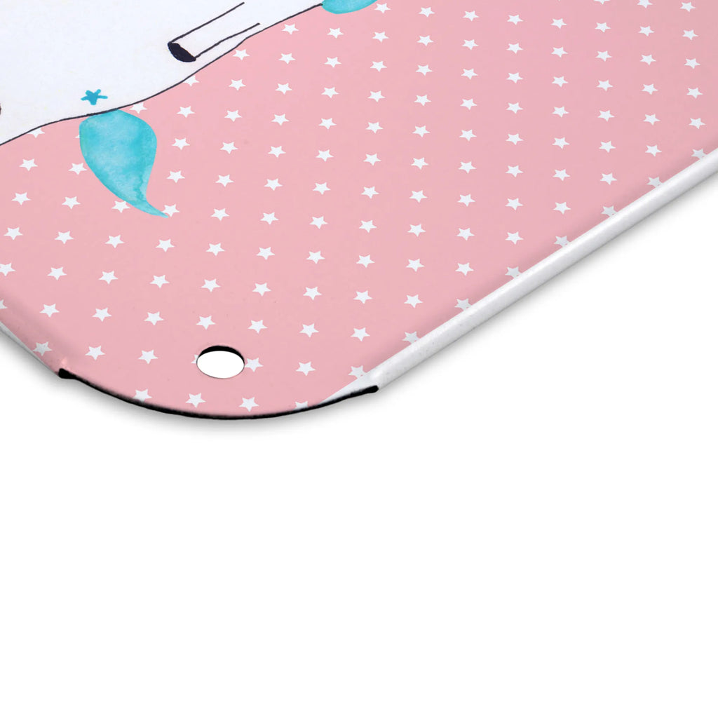 Spersonalizowany metalowy szyld ze zdjęciem Jednorożec gwiaździste niebo Jednorożec, jednorożce, dekoracje jednorożca, jednorożec