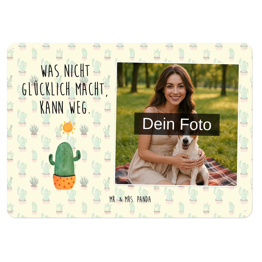 Personalized Photo Metal Sign cactus Sun cactus, cactuses, plants, cactus plant, small green cactus, separation, love cactus love, lovesickness gift, divorce, gift idea, adultery, lovesickness, happy, motivation, happiness, sun, new start, sunshine, girlfriend