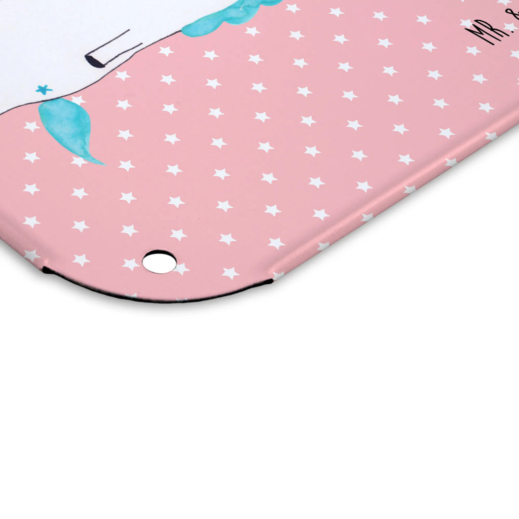 Spersonalizowany metalowy szyld ze zdjęciem Jednorożec gwiaździste niebo Jednorożec, jednorożce, dekoracje jednorożca, jednorożec