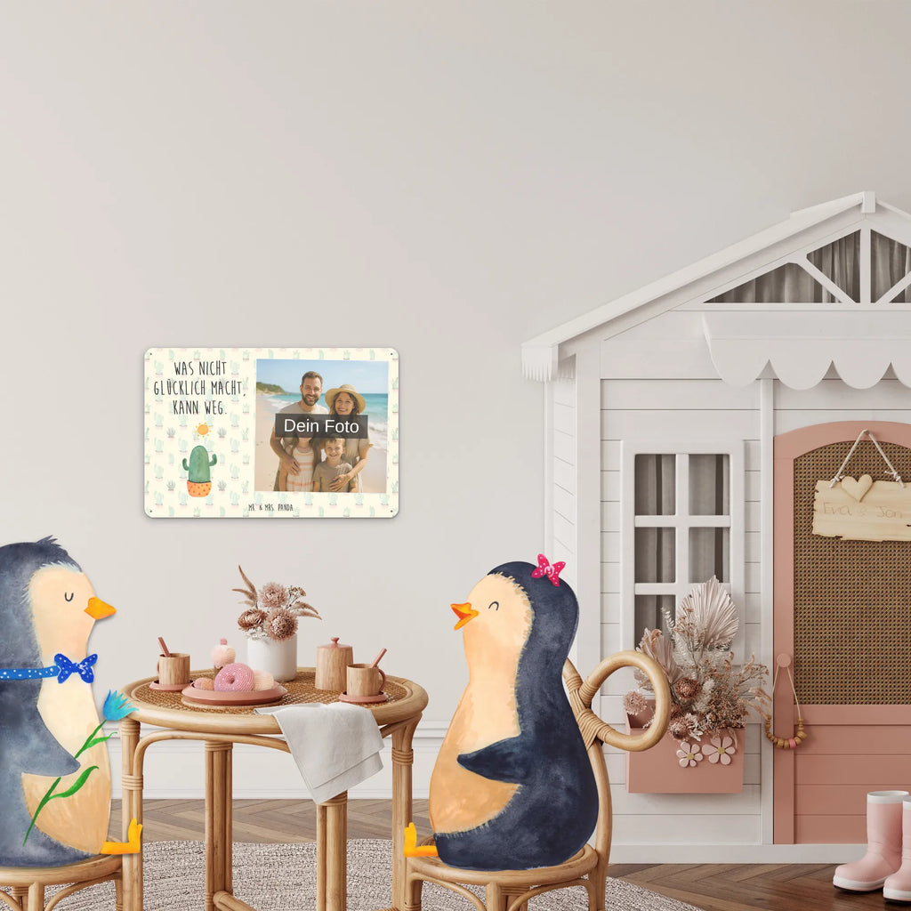 Personalized Photo Metal Sign cactus Sun cactus, cactuses, plants, cactus plant, small green cactus, separation, love cactus love, lovesickness gift, divorce, gift idea, adultery, lovesickness, happy, motivation, happiness, sun, new start, sunshine, girlfriend