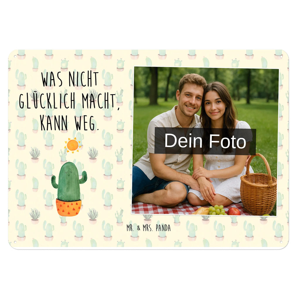 Personalized Photo Metal Sign cactus Sun cactus, cactuses, plants, cactus plant, small green cactus, separation, love cactus love, lovesickness gift, divorce, gift idea, adultery, lovesickness, happy, motivation, happiness, sun, new start, sunshine, girlfriend
