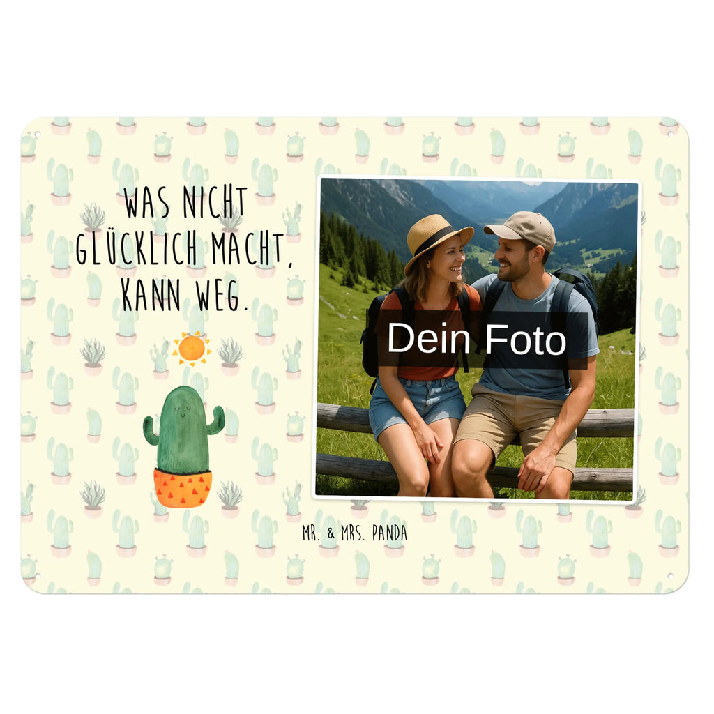 Personalized Photo Metal Sign cactus Sun cactus, cactuses, plants, cactus plant, small green cactus, separation, love cactus love, lovesickness gift, divorce, gift idea, adultery, lovesickness, happy, motivation, happiness, sun, new start, sunshine, girlfriend