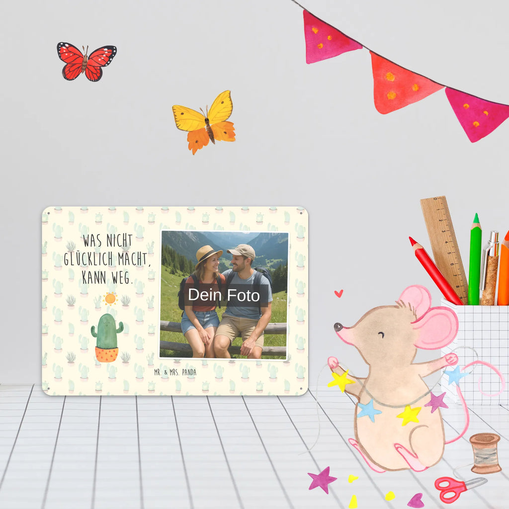 Personalized Photo Metal Sign cactus Sun cactus, cactuses, plants, cactus plant, small green cactus, separation, love cactus love, lovesickness gift, divorce, gift idea, adultery, lovesickness, happy, motivation, happiness, sun, new start, sunshine, girlfriend