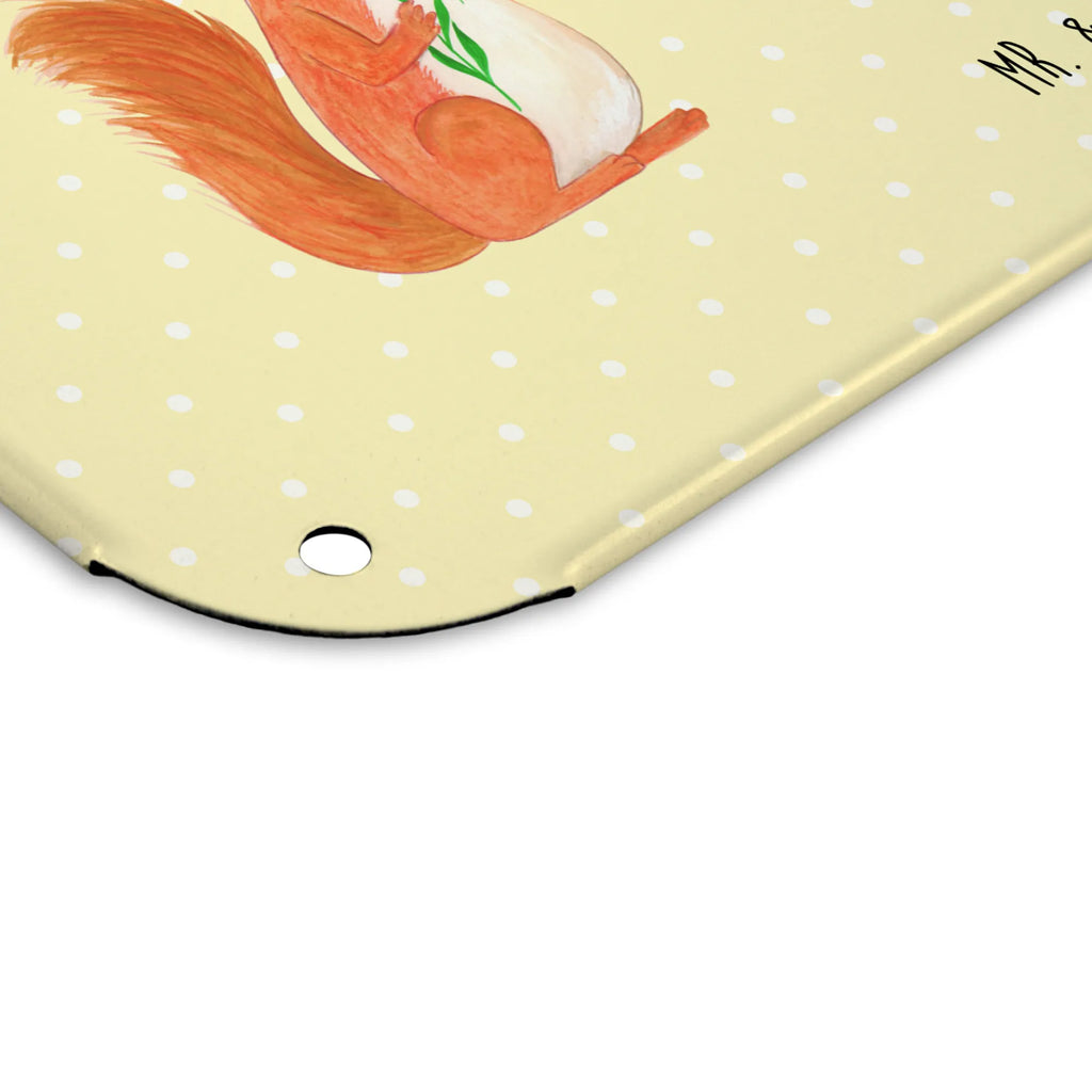 Personalized Photo Metal Sign Squirrel flower small animals, cute, funny, cute animal motives, hand drawn, small world, funny sayings, good mood, happy, gifts, gift ideas, special gifts, animal lover, card, happy saying, saying decoration, laughter, motivation sayings, squirrel, fun, positive saying, motivation pictures, Squirrel