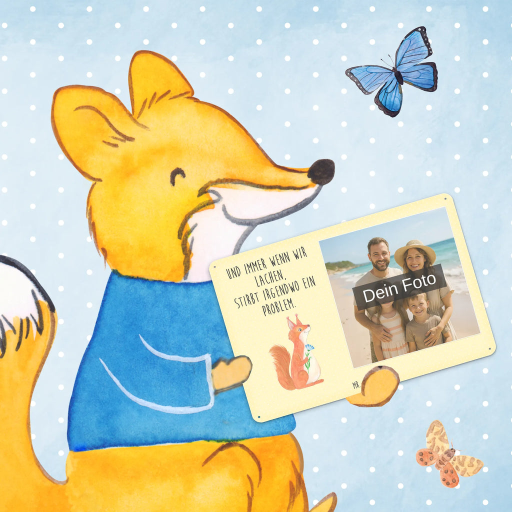 Personalized Photo Metal Sign Squirrel flower small animals, cute, funny, cute animal motives, hand drawn, small world, funny sayings, good mood, happy, gifts, gift ideas, special gifts, animal lover, card, happy saying, saying decoration, laughter, motivation sayings, squirrel, fun, positive saying, motivation pictures, Squirrel