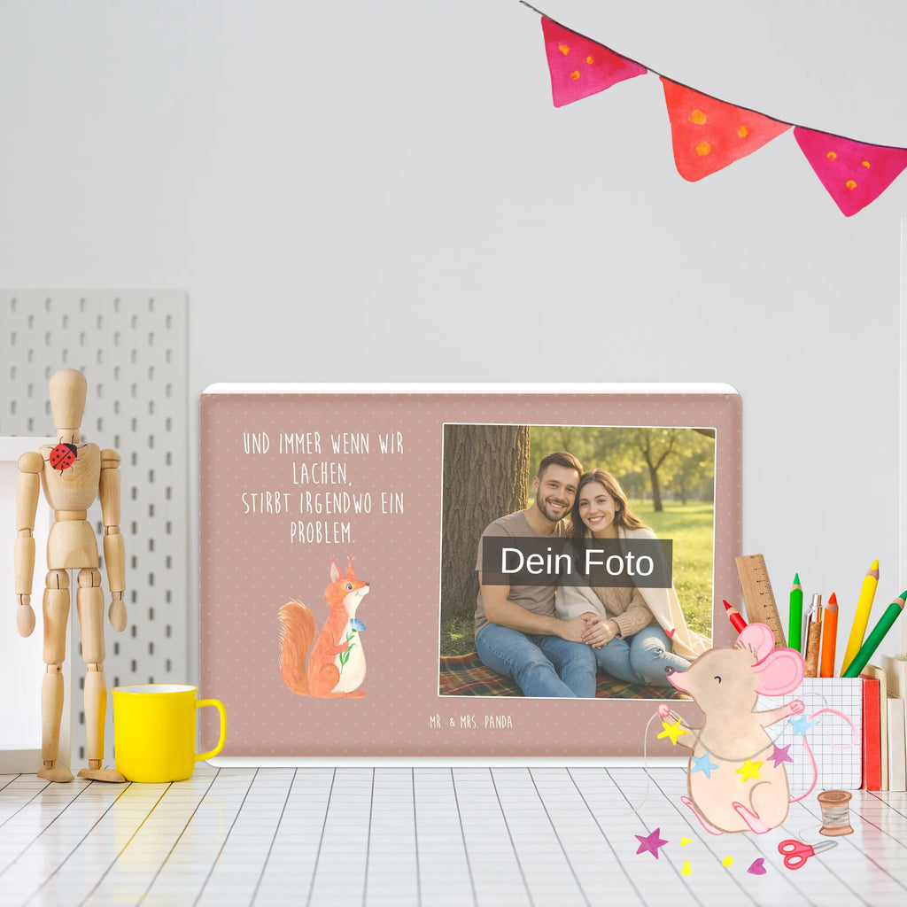 Personalized Photo Metal Sign Squirrel flower small animals, cute, funny, cute animal motives, hand drawn, small world, funny sayings, good mood, happy, gifts, gift ideas, special gifts, animal lover, card, happy saying, saying decoration, laughter, motivation sayings, squirrel, fun, positive saying, motivation pictures, Squirrel