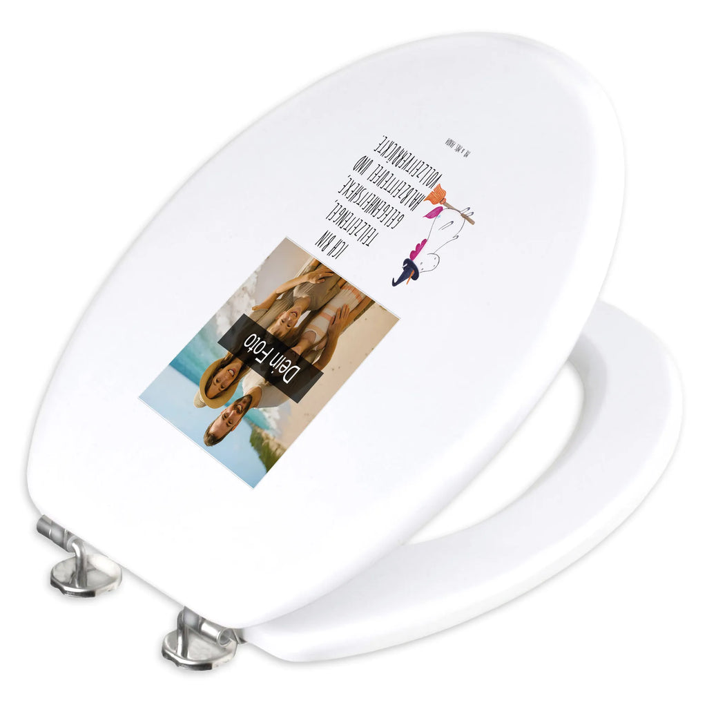 Personalisierter Foto WC Sitz Motiv Einhorn Hexe Toilettendeckel mit Namen, Personalisierter Klodeckel, Personalisierter Toilettendeckel mit Foto, Personalisierte Klobrille, WC Sitz mit Namen, Personalisierter WC-Sitz, Einhorn, Einhörner, Einhorn Deko, Unicorn, Verrückte, Frau, Ehefrau, Leben, Engel, Freundin, Teufel, Zicke, Hexe