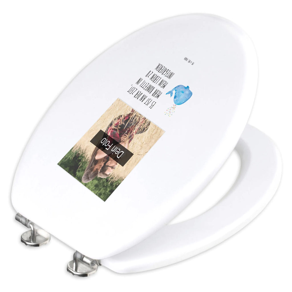 Personalisierter Foto WC Sitz Motiv Wal Konfetti Personalisierter Klodeckel, WC Sitz mit Namen, Toilettendeckel mit Namen, Personalisierte Klobrille, Personalisierter Toilettendeckel mit Foto, Personalisierter WC-Sitz, Meerestiere, Meer, Urlaub, Geburtstag, Lebensabschnitt, Motivation, Konfetti, Neustart, Wale, Trennung, Wal, Neuanfang, Abnehmen, Diät