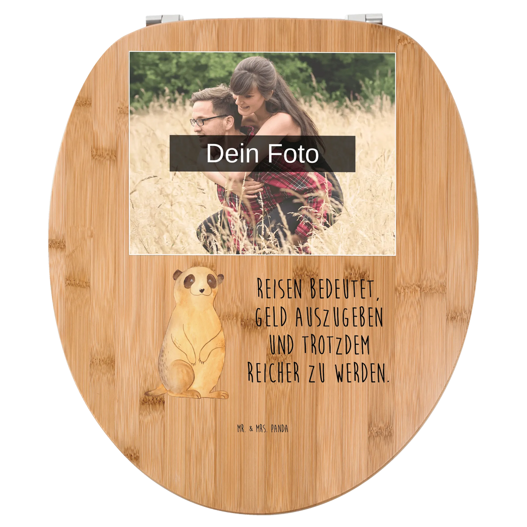 Personalisierter Foto WC Sitz Motiv Erdmännchen Personalisierter WC-Sitz, Personalisierter Toilettendeckel mit Foto, Toilettendeckel mit Namen, Personalisierter Klodeckel, WC Sitz mit Namen, Personalisierte Klobrille, Afrika, Wildtiere, Weltreise, Reisen, Spruch, Afrikareise, Traveling, Roadtrip, Erdmännchen