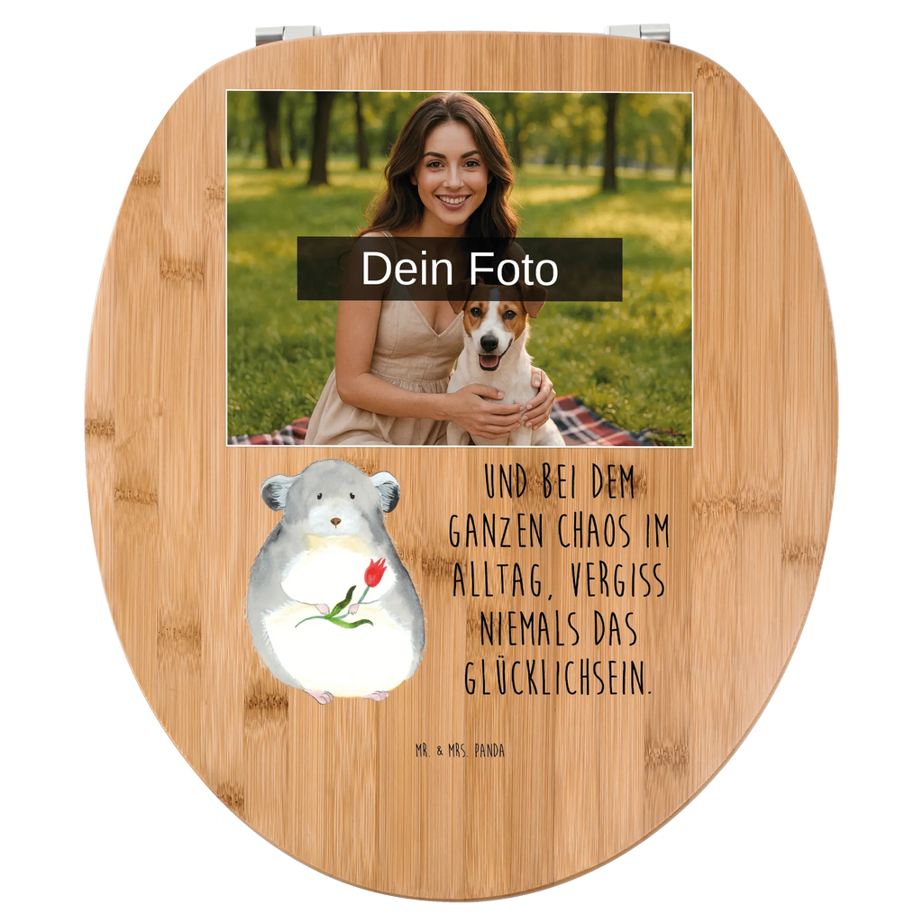 Personalisierter Foto WC Sitz Motiv Chinchilla Blume Personalisierter Klodeckel, Personalisierter Toilettendeckel mit Foto, Toilettendeckel mit Namen, Personalisierter WC-Sitz, WC Sitz mit Namen, Personalisierte Klobrille, Tiermotive, Gute Laune, lustige Sprüche, Tiere, Kummer, Depressionen, Büroalltag, Liebeskummer, Chaos, Chinchillas, traurig sein, Büro, Chinchilla, Glücklichsein