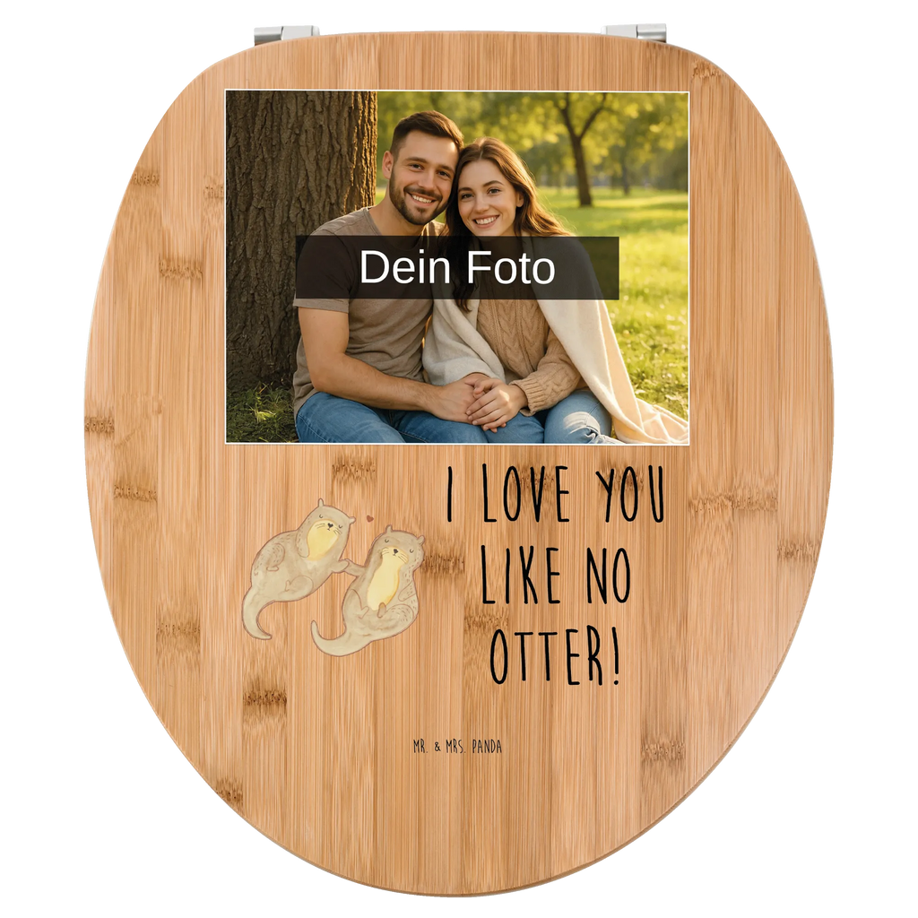 Personalisierter Foto WC Sitz Motiv Otter Hände halten Personalisierter WC-Sitz, WC Sitz mit Namen, Toilettendeckel mit Namen, Personalisierter Klodeckel, Personalisierte Klobrille, Personalisierter Toilettendeckel mit Foto, Otter, Fischotter, Seeotter, Otter Seeotter See Otter