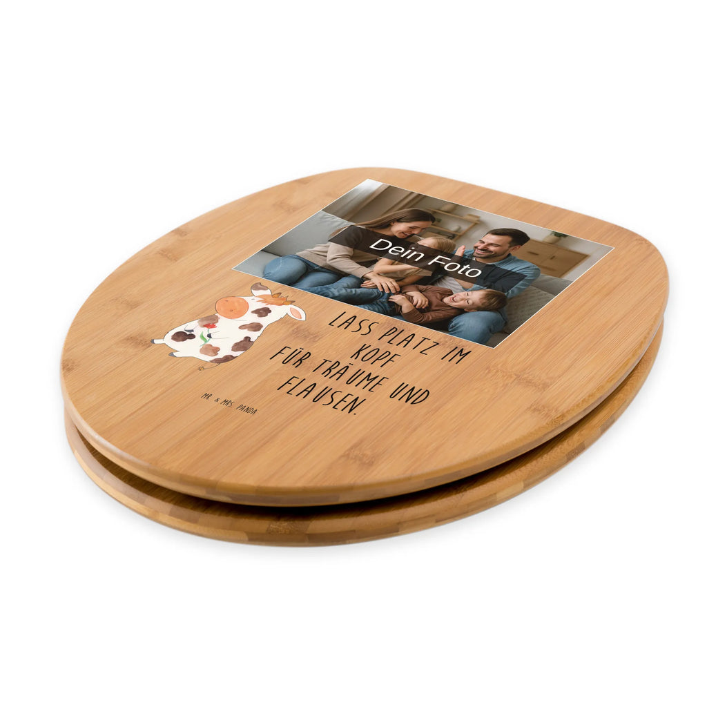 Personalisierter Foto WC Sitz Motiv Kuh Personalisierter Toilettendeckel mit Foto, Personalisierter Klodeckel, WC Sitz mit Namen, Personalisierte Klobrille, Toilettendeckel mit Namen, Personalisierter WC-Sitz, Bauernhof, Hoftiere, Landwirt, Landwirtin, Kühe, Motivtion, Spruch, Träume, Flausen, Milchkuh, Hof, Kuh, Milch, Magie