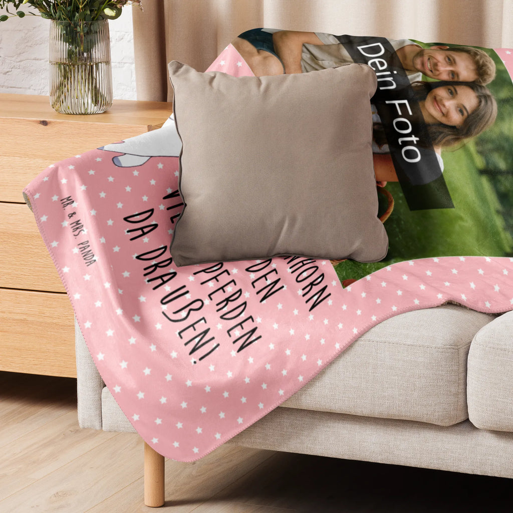 Sherpa Photo Cuddle Blanket unicorn Swagger unicorn, unicorns, proud, equestrian, Unicorn, horse, riding gift, girlfriend, different, riding, riding present