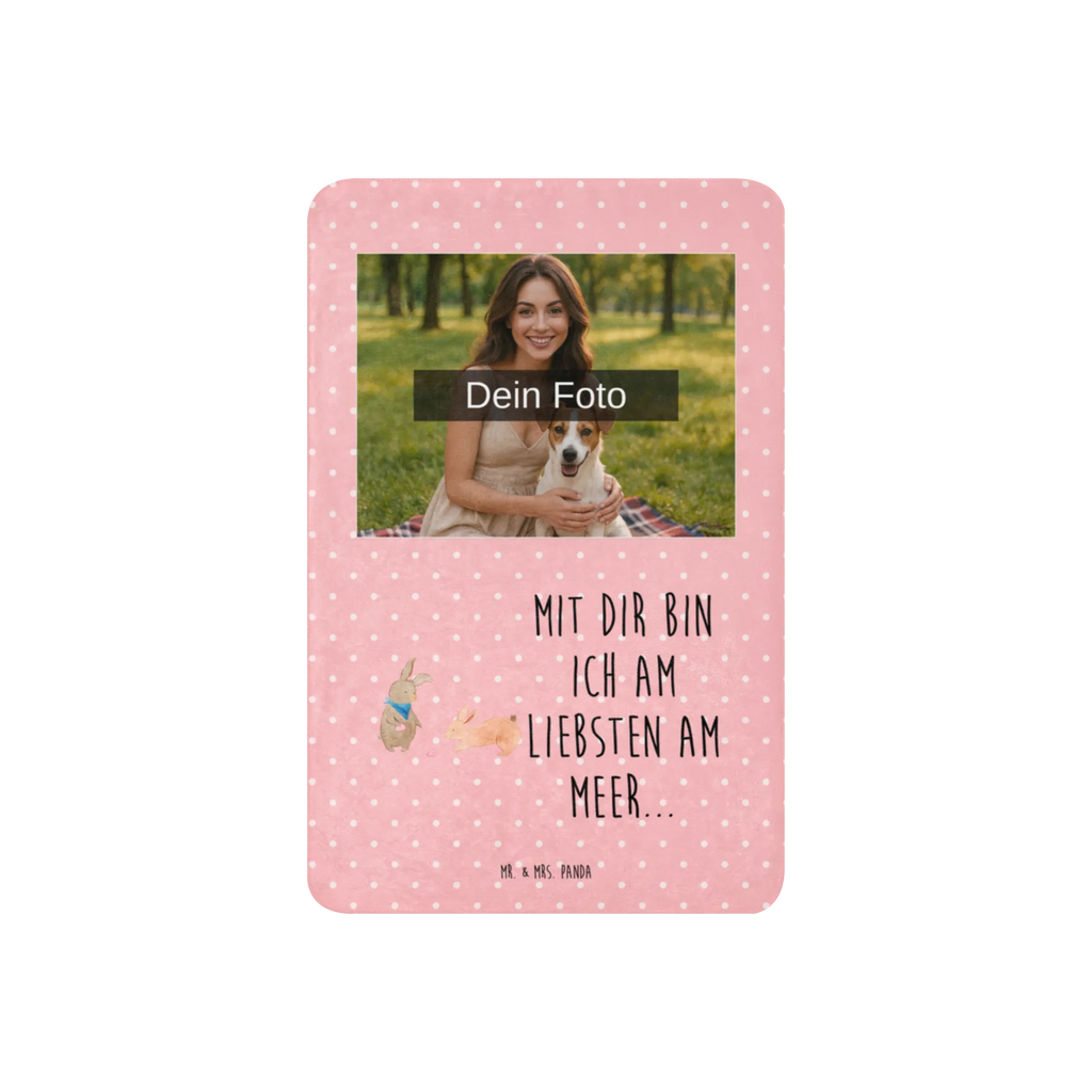 Sherpa Photo Cuddle Blanket Bunnies with seashell Family, Father's Day, Mother's Day, brother, sister, Mom, Dad, collecting shells, girlfriends, girlfriend, shells, best friend, sea, best friends, BFF, rabbits