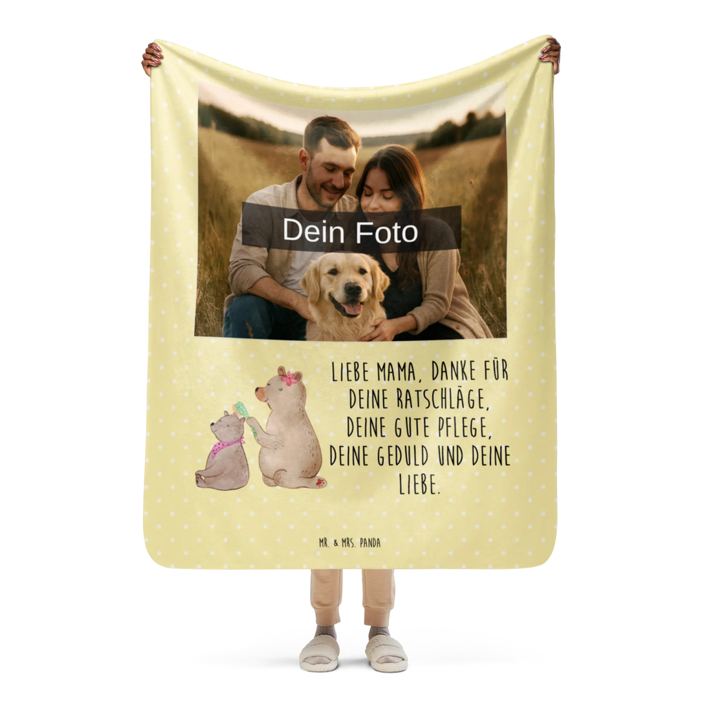 Sherpa Photo Cuddle Blanket bear child Foto Kuscheldecke, Familie, Vatertag, Muttertag, Bruder, Schwester, Mama, Papa, Oma, Opa, Mutti, Mutter, Geschenk