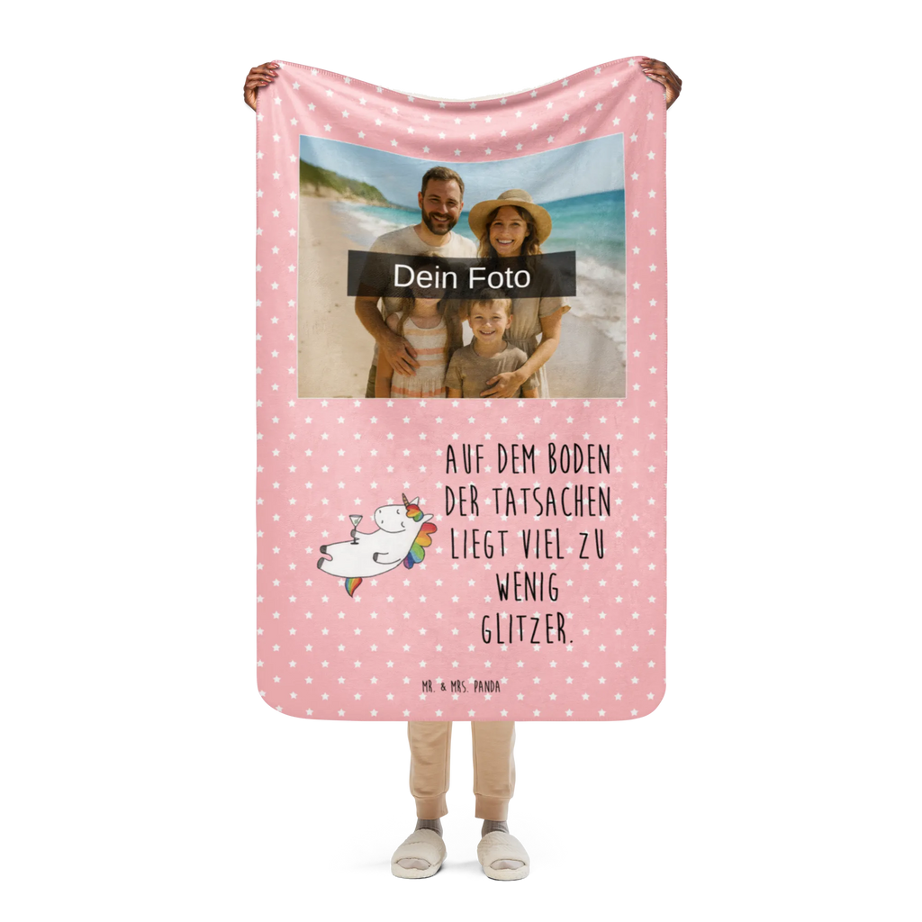 Sherpa Photo Cuddle Blanket unicorn cocktail unicorn, unicorns, girlfriend present, birthday, caipirinha, champagne, celebrating, rum, party, girlfriend gift, fun