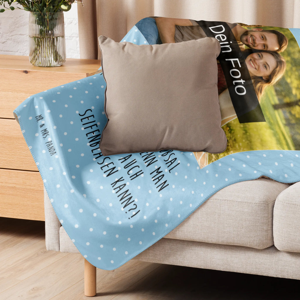 Sherpa Photo Cuddle Blanket bear soap bubbles Foto Kuscheldecke, Bär, Teddy, Teddybär, Seifenblasen Bär Lustig Sein Glücklich Traurig Happy