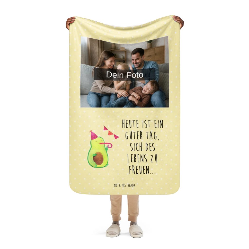 Sherpa Photo Cuddle Blanket avocado party Foto Kuscheldecke, Avocado, Veggie, Vegan, Gesund, Feier, Party, Abifeier, Happy Birthday, Jubiläum, Lieblingstag, Geburtstagsfeier, Avocados, Bestanden, Firmenfeier, Jahrestag, Abschluss, Abi, Prüfung, Geburtstag, Feierei, Klassenfeier, Schulabschluss