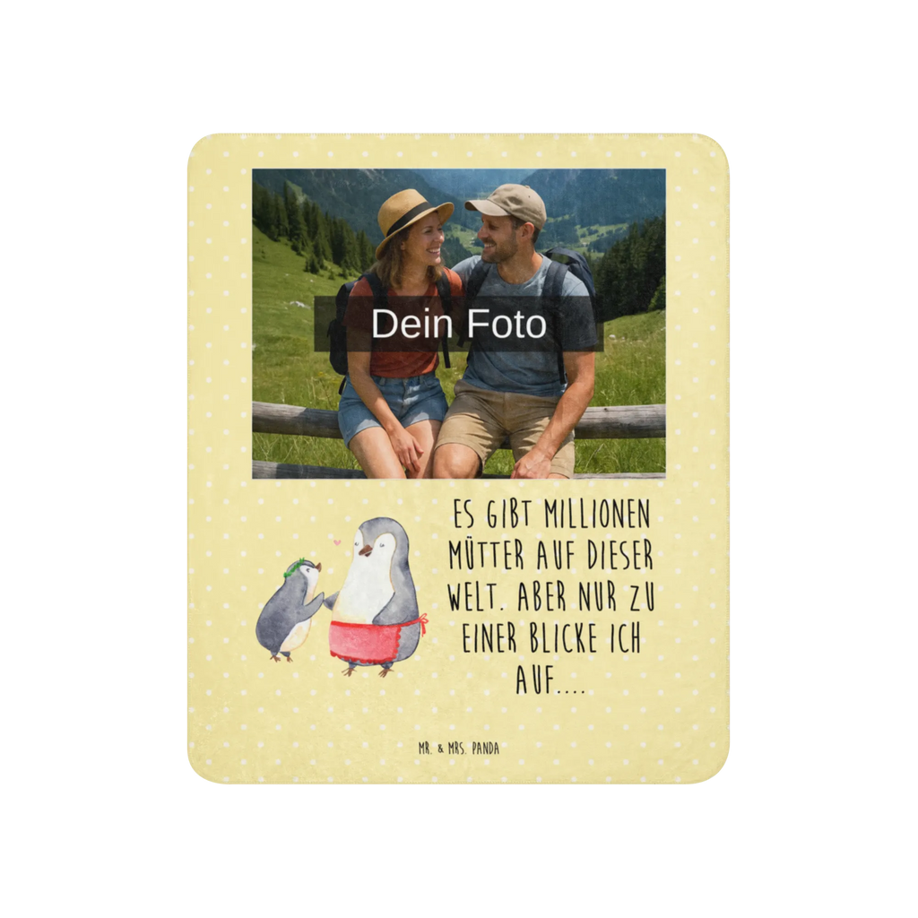 Sherpa Photo Cuddle Blanket Penguin with child Family, Father's Day, Mother's Day, brother, sister, Mom, Dad, Birthday, Mummy, Mommy, Mother, Gift