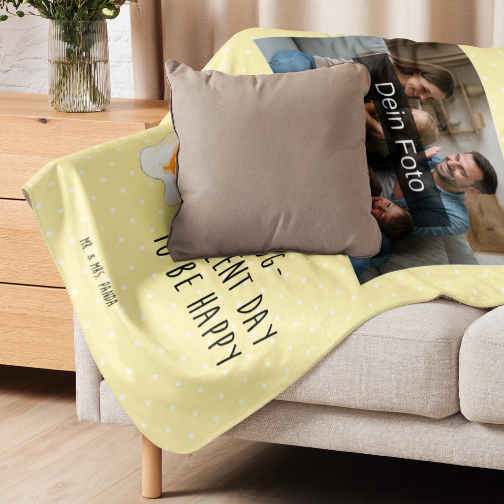 Sherpa Photo Cuddle Blanket Fried egg egg Foto Kuscheldecke, Tiermotive, Gute Laune, lustige Sprüche, Tiere, Spiegelei, Tag, Ei, Liebe, Glücklich, Schön