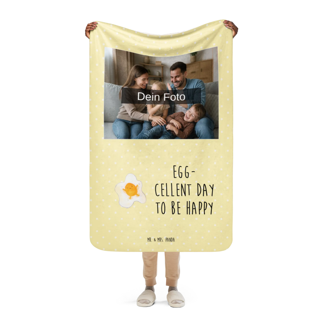 Sherpa Photo Cuddle Blanket Fried egg egg Foto Kuscheldecke, Tiermotive, Gute Laune, lustige Sprüche, Tiere, Spiegelei, Tag, Ei, Liebe, Glücklich, Schön