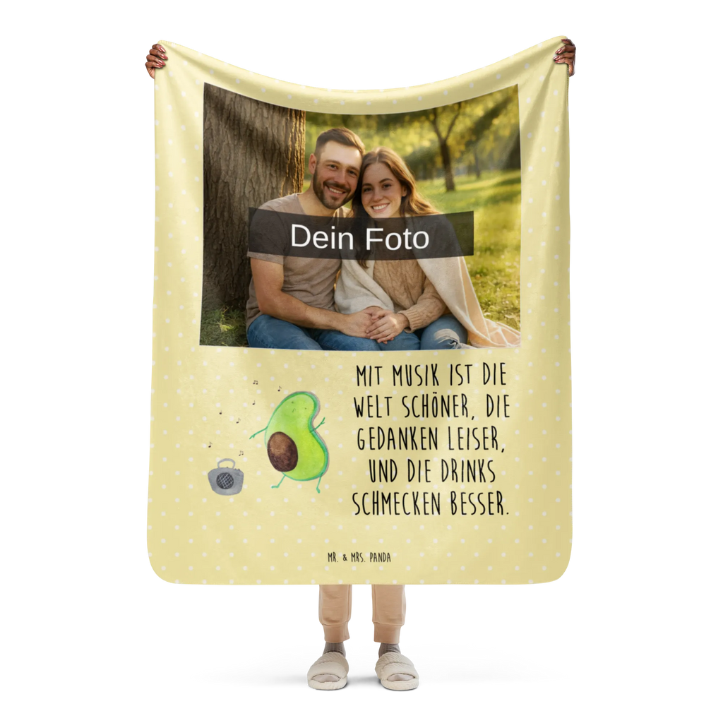 Sherpa Photo Cuddle Blanket avocado Dance Foto Kuscheldecke, Avocado, Veggie, Vegan, Gesund