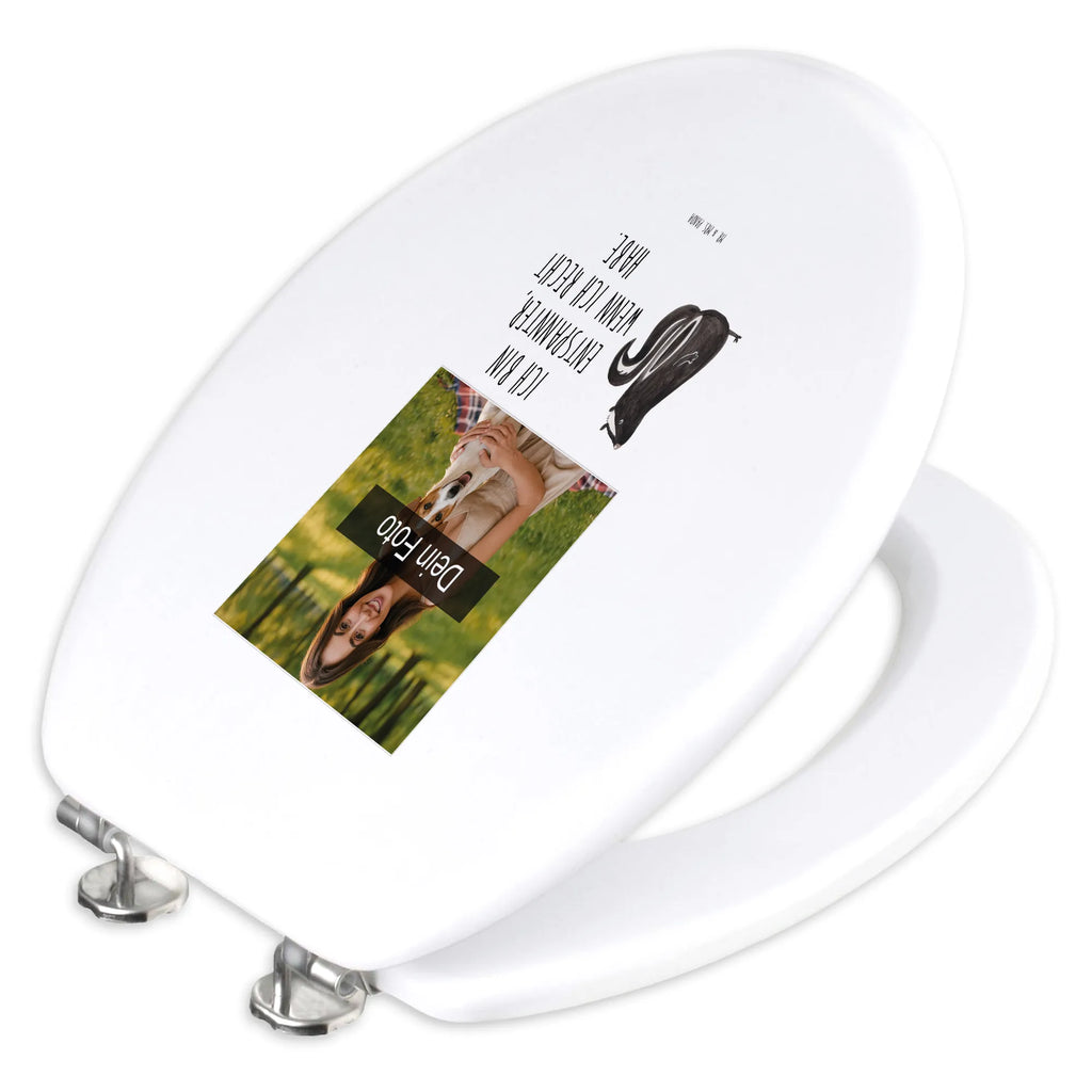 Personalisierter Foto WC Sitz Motiv Stinktier Sitzen Personalisierter WC-Sitz, WC Sitz mit Namen, Personalisierter Klodeckel, Personalisierter Toilettendeckel mit Foto, Personalisierte Klobrille, Toilettendeckel mit Namen, Stinktier, Skunk, Stinker, Wildtier, Spruch, Recht, Raubtier, Stinki, Besserwisser, Büro